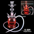 wholesale glass hookah shisha with LED